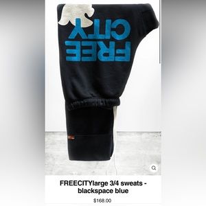 FREECITY 3/4 Sweatpants